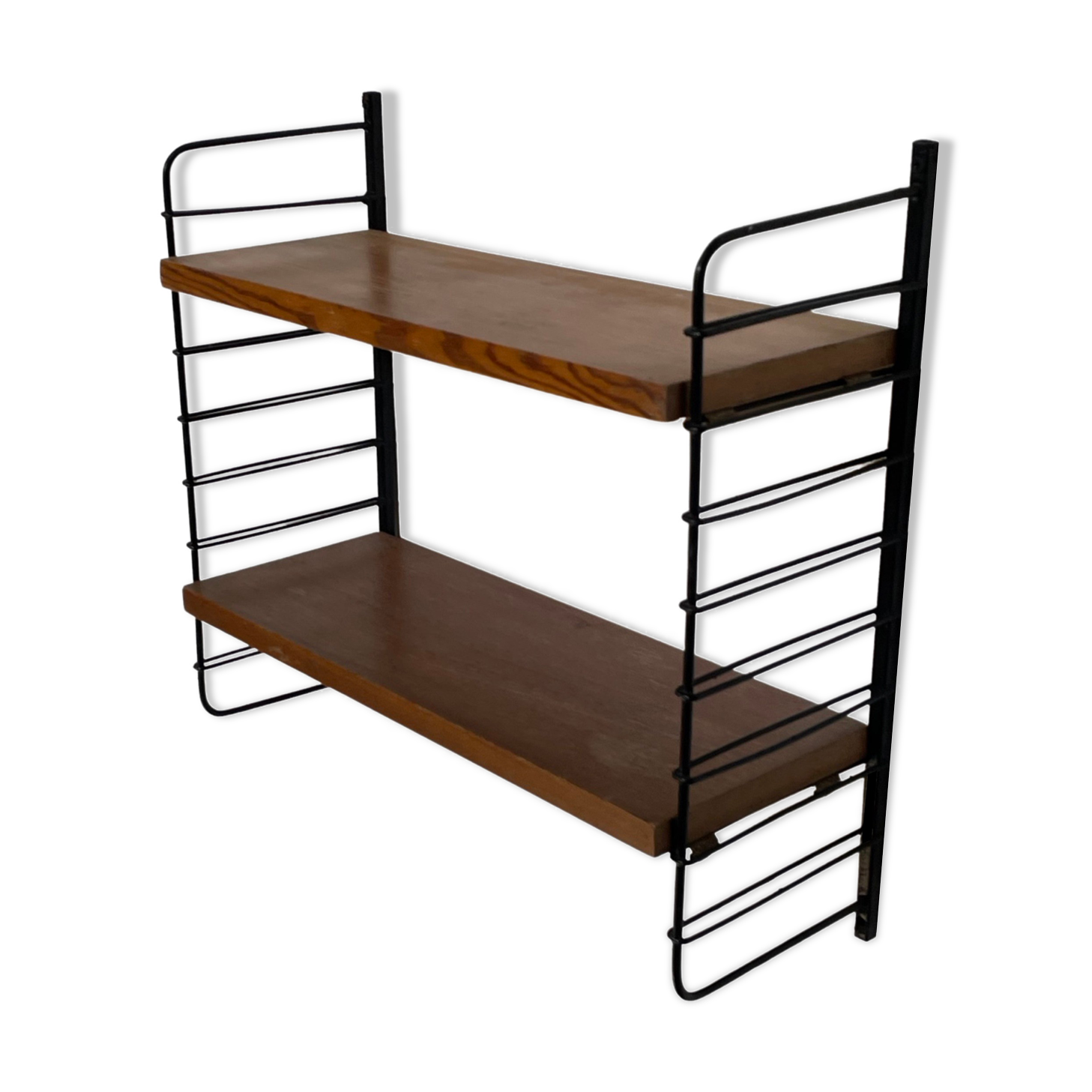 Vintage wood wall shelf wall rack