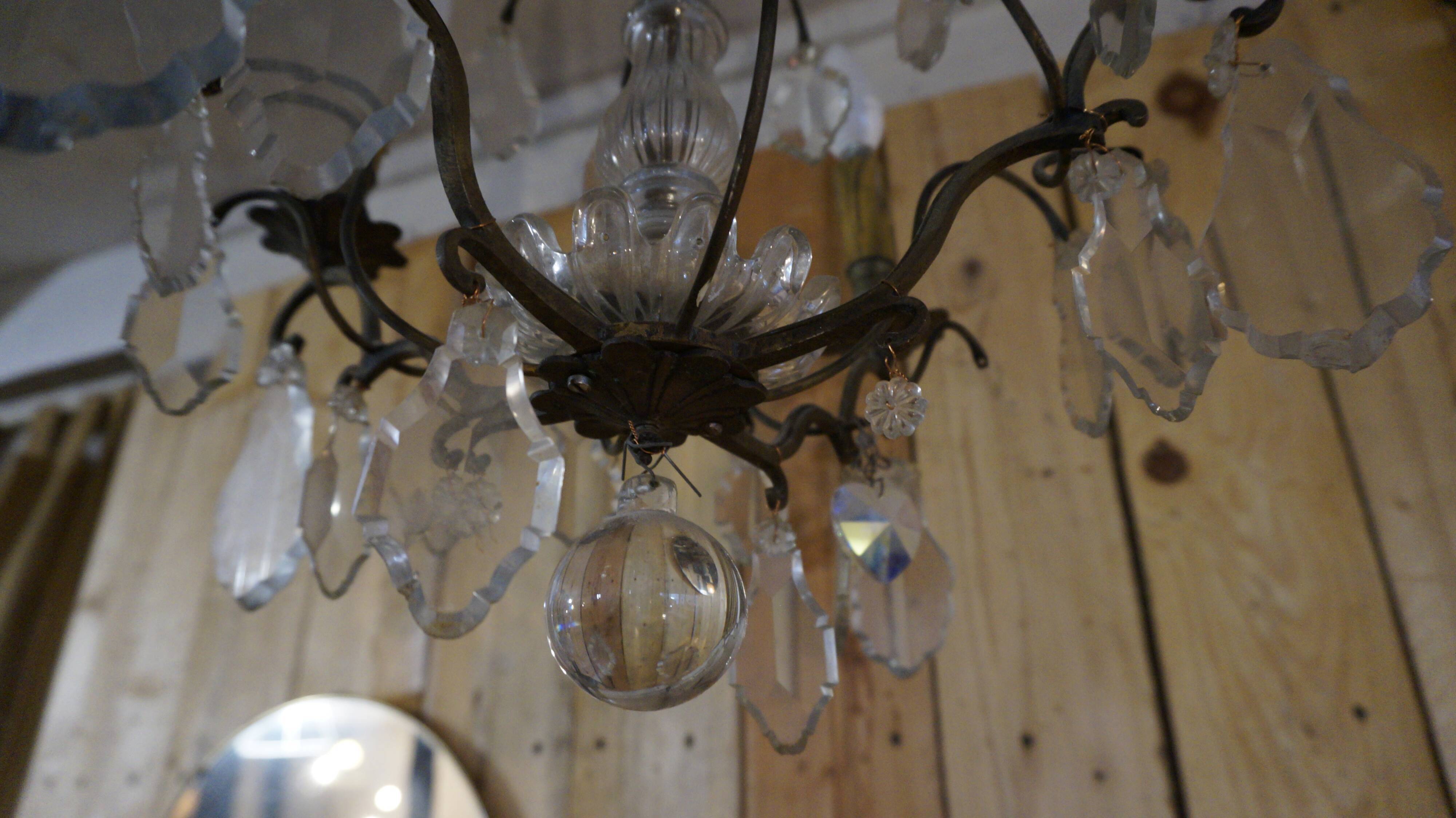 Chandelier with tassels