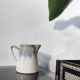 Pichet, vintage enamelled ceramic milk jug "Rhoda"