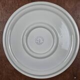 Salins France trivet – pastel village decor – rare vintage model