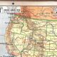 🌍 Old school map Vidal-Lablache 51, 1940 - United States, Mexico