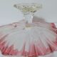Mikasa frosty crystal standing dessert dish