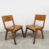 8 vintage Casala stackable dining chairs