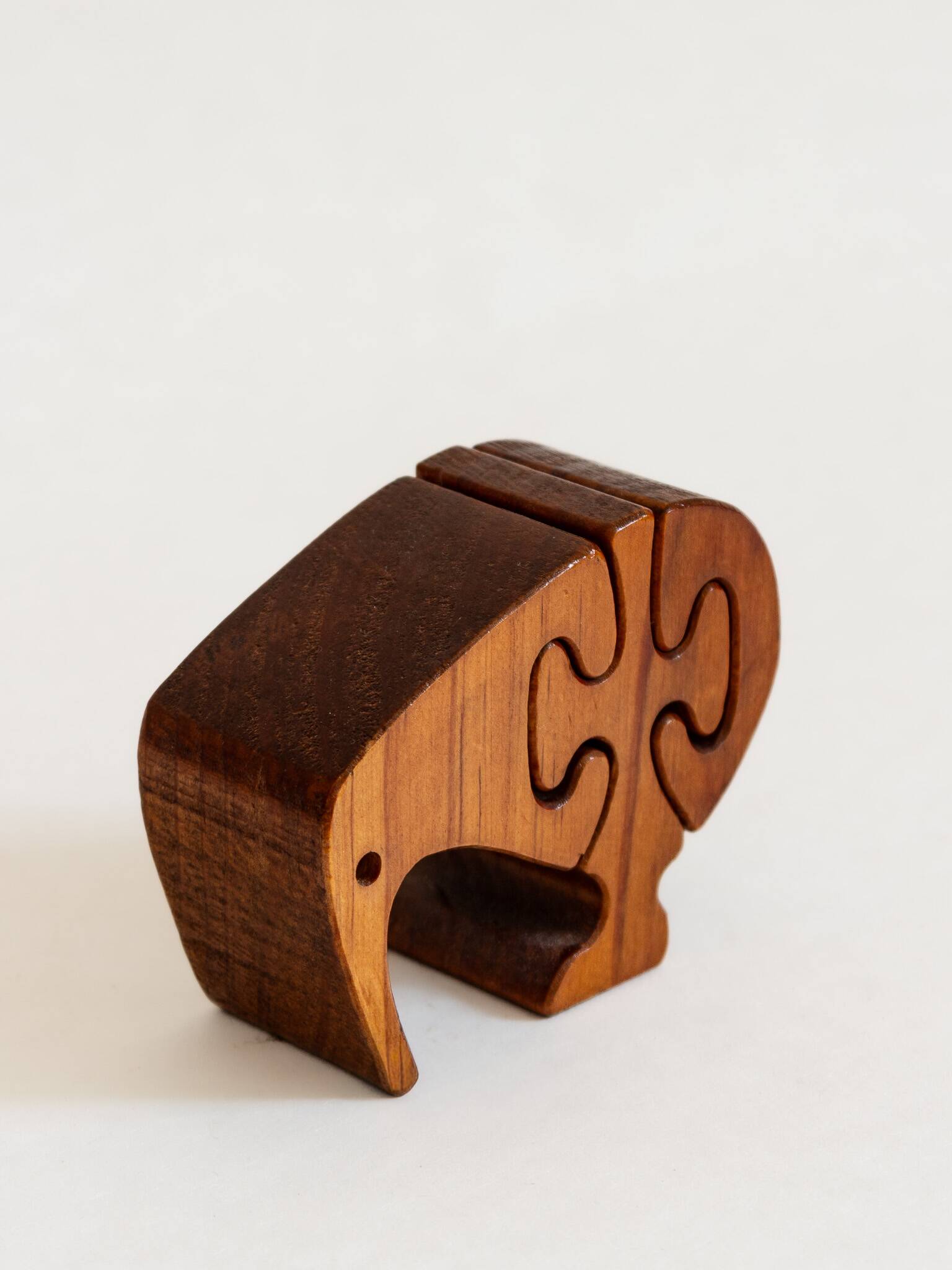 Jouet puzzle en forme de Kiwi, Nouvelle Zélande, années 70
