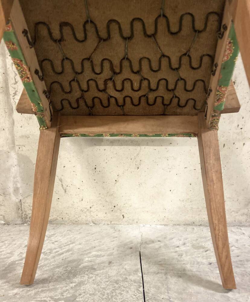 Bridge armchair, 1900 period