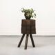 Old Wabi Sabi Primitive oak chopping block