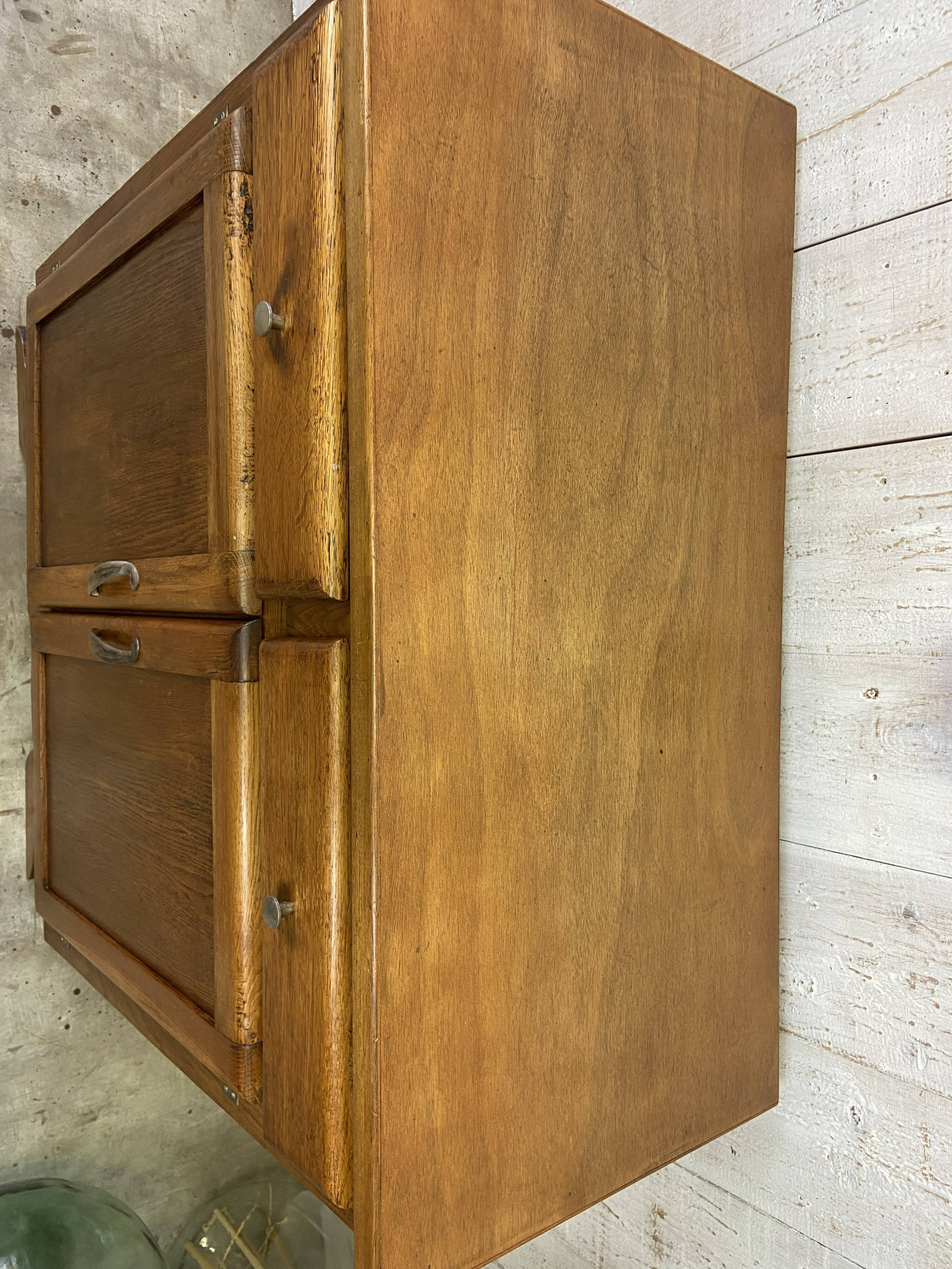 Vintage sideboard with "moustache" base