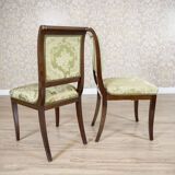 Late 19th Century English Walnut Furniture, Set of 5