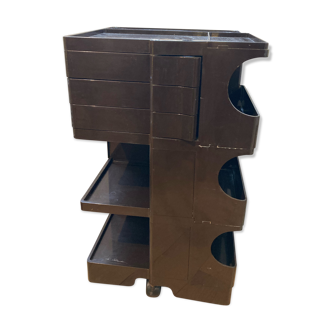 Brown Boby Cart by Joe Colombo