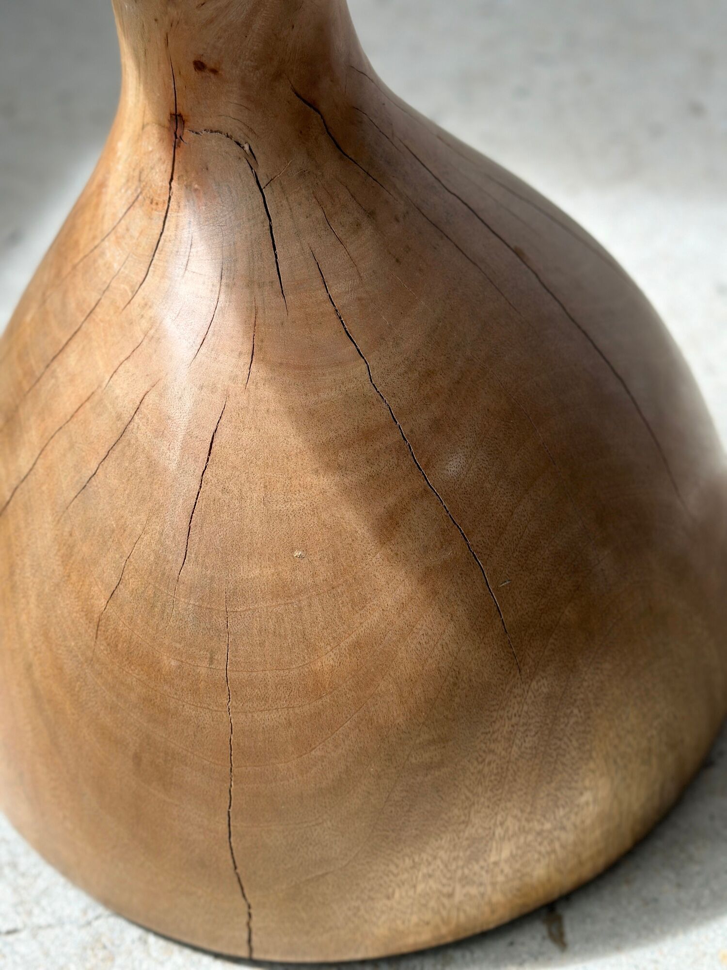Solid wood sofa end