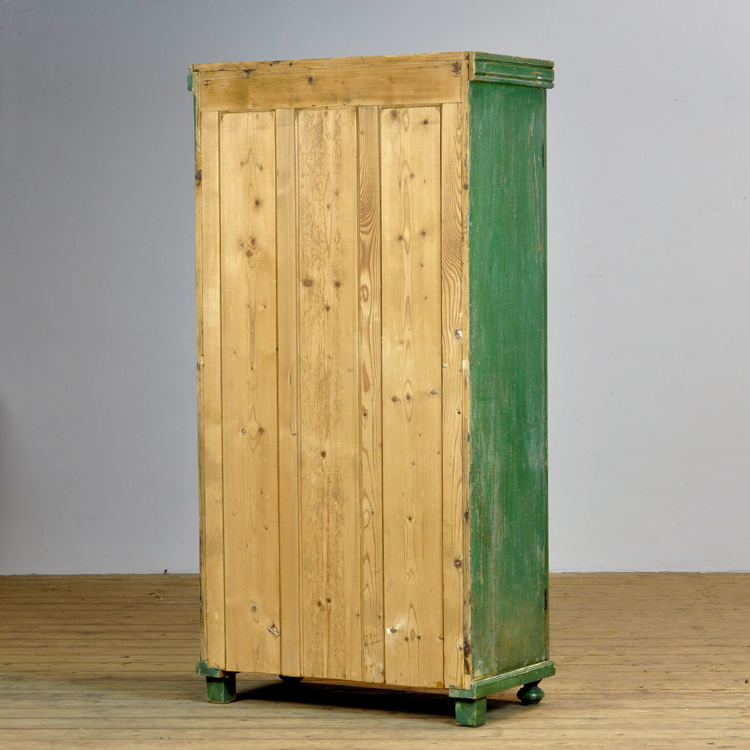 Pine Kitchen Cabinet With 6 Drawers, 1930's