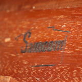 Samcom scandinavian expandable teak table