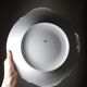 Very large centerpiece dish Lafarge & Co Limoges porcelain vintage