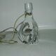 Daum 60s crystal lamp foot