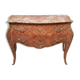 Louis XV style chest of drawers stamped "MORREAU"