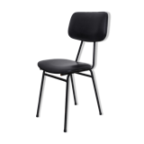 Black skai chair