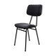 Black skai chair