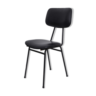 Black skai chair