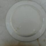 Lot of 5 earthenware plates of Montreau