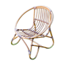 Retro child chair rattan