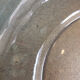 Paris ceramic dish with slip decoration, by Suzy Coste