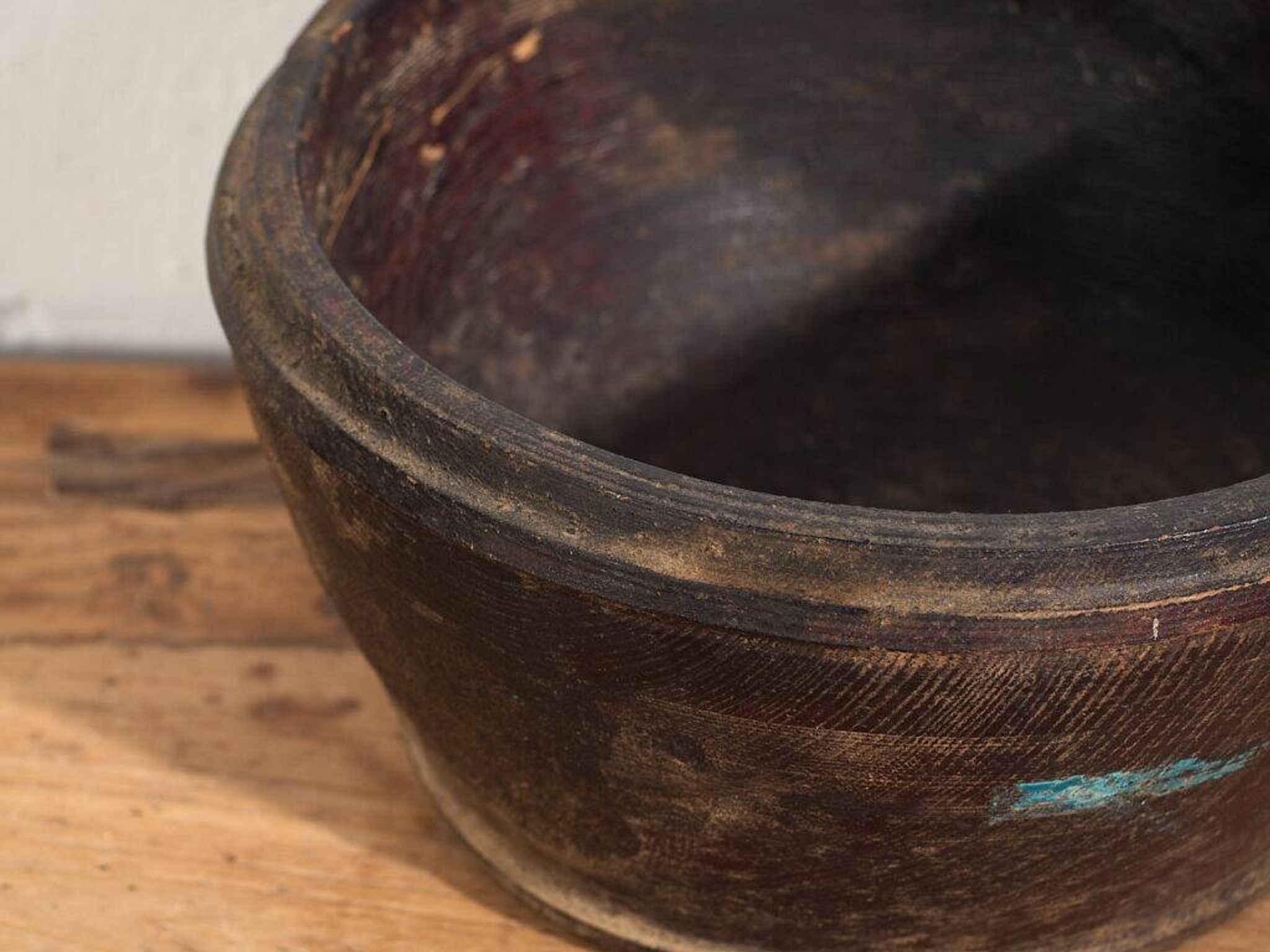 Old dark bowl (c.1900) #37
