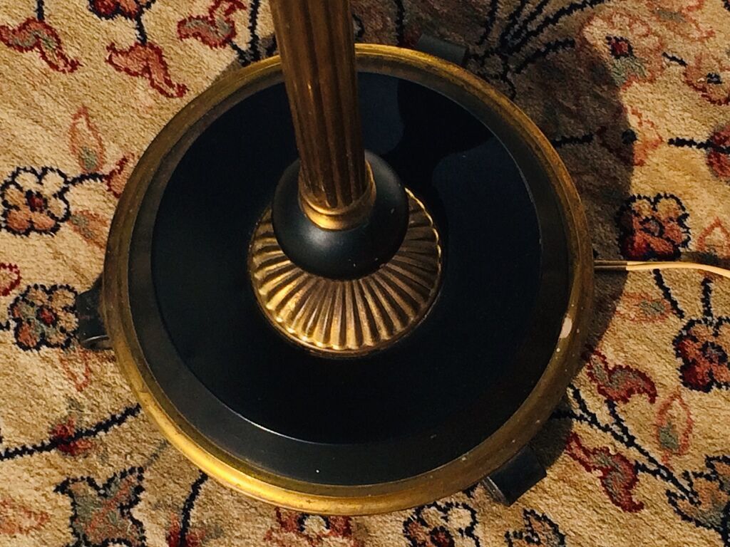 Floor lamp " Hollywood Regency ". Vintage