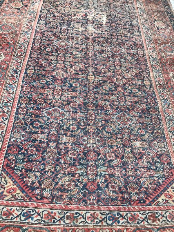 Former carpet Persian Ferahan 19th century handmade 156 X 306 CM