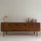 Large vintage designer teak sideboard by Nathan