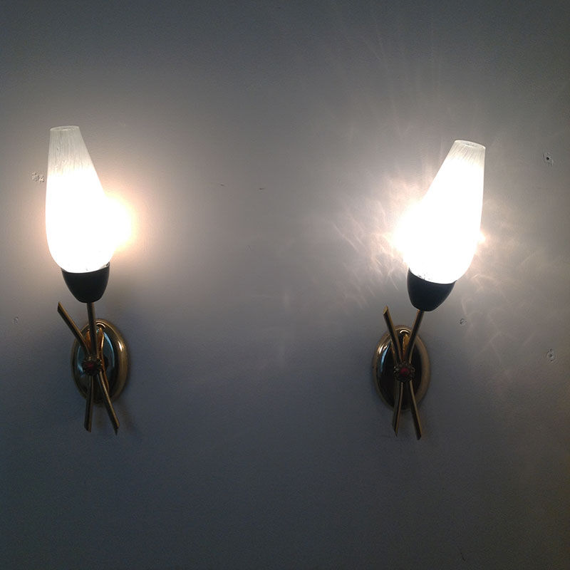Pair of vintage sconces
