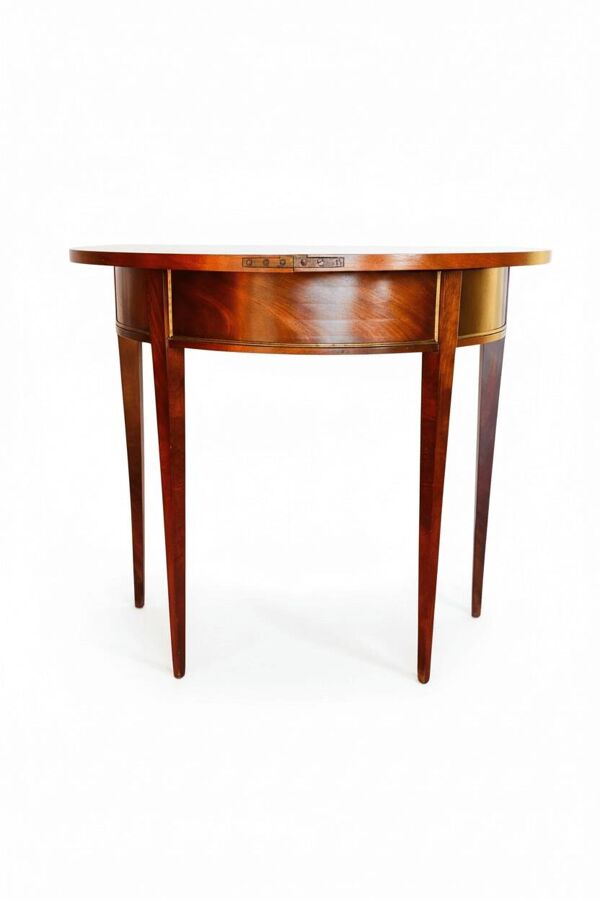 Table console demi-lune
