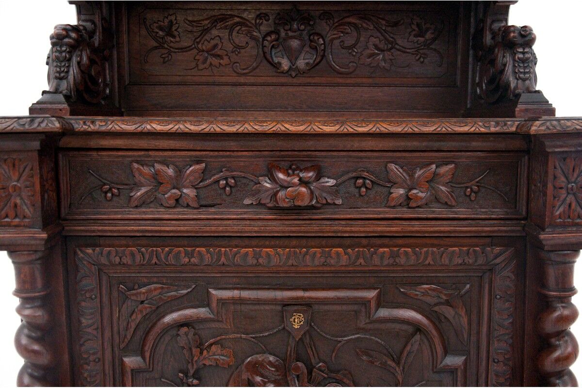 Renaissance cupboard, France, circa 1880.