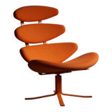 Corona easy chair designed by Poul M. Volther for the Arken Art Museum