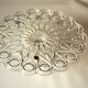 Lead crystal glass cake plate on foot by Nachtmann - Vintage
