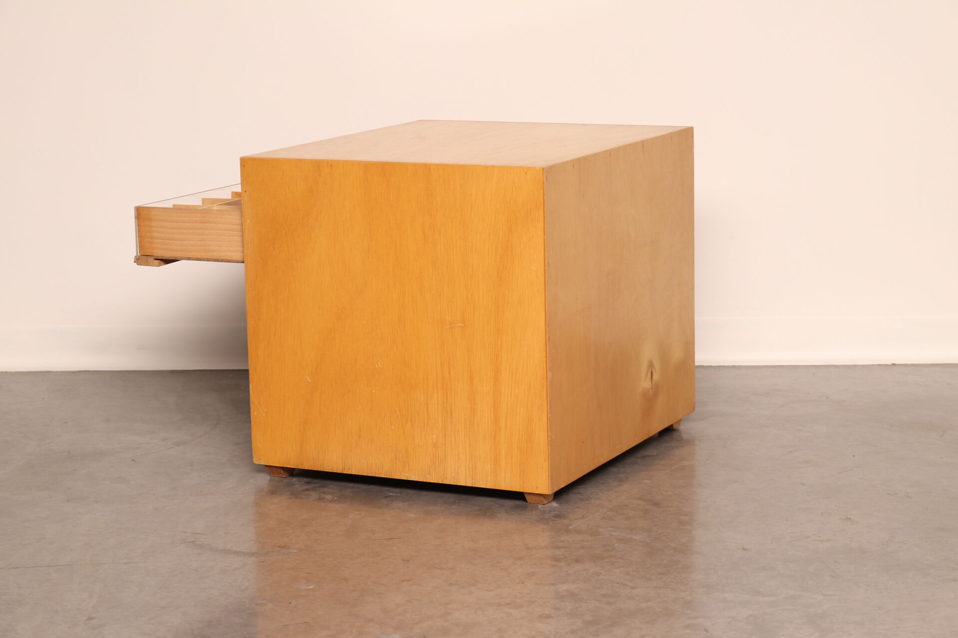 Haberdashery cabinet 'tubor tubca' by porey & fils - belgium 1950's