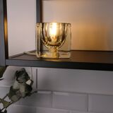Ice Cube Glass Lamp by Putzler circa 1970