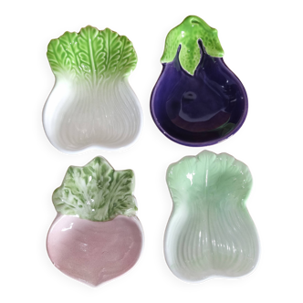Set of 4 Vegetable-shaped Slush Cups Gerber France