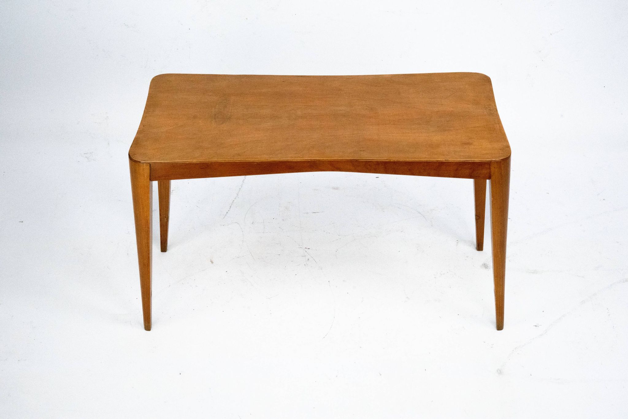 Italian Mid-Century Wooden Coffee Table, Attributed to Paolo Buffa, 1950s