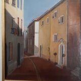 Une rue de Cassis Philippe Letestu (1949 -2011)