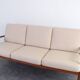 Mid-Century Danish Teak & Wool Sofa by Grete Jalk for France & Søn