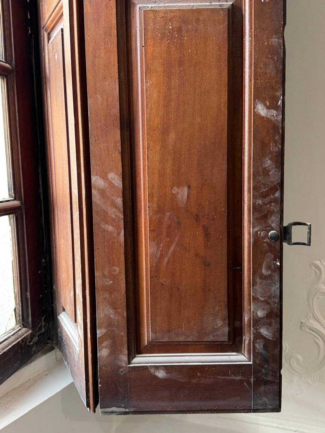 18th century oak shutters
