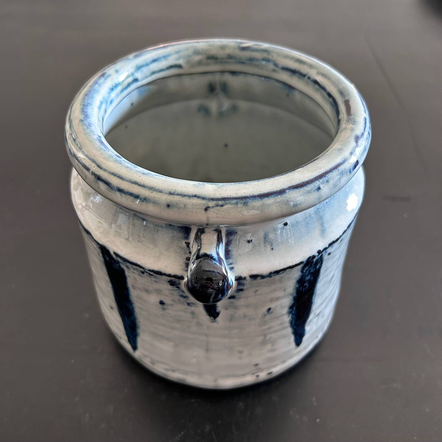 Stoneware flower pot M
