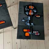 Paire de tables d’appoint carreaux Belarti