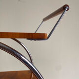 Art deco rolling bar cart, hungary 1930s