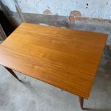 Scandinavian extendable table in teak 1950s