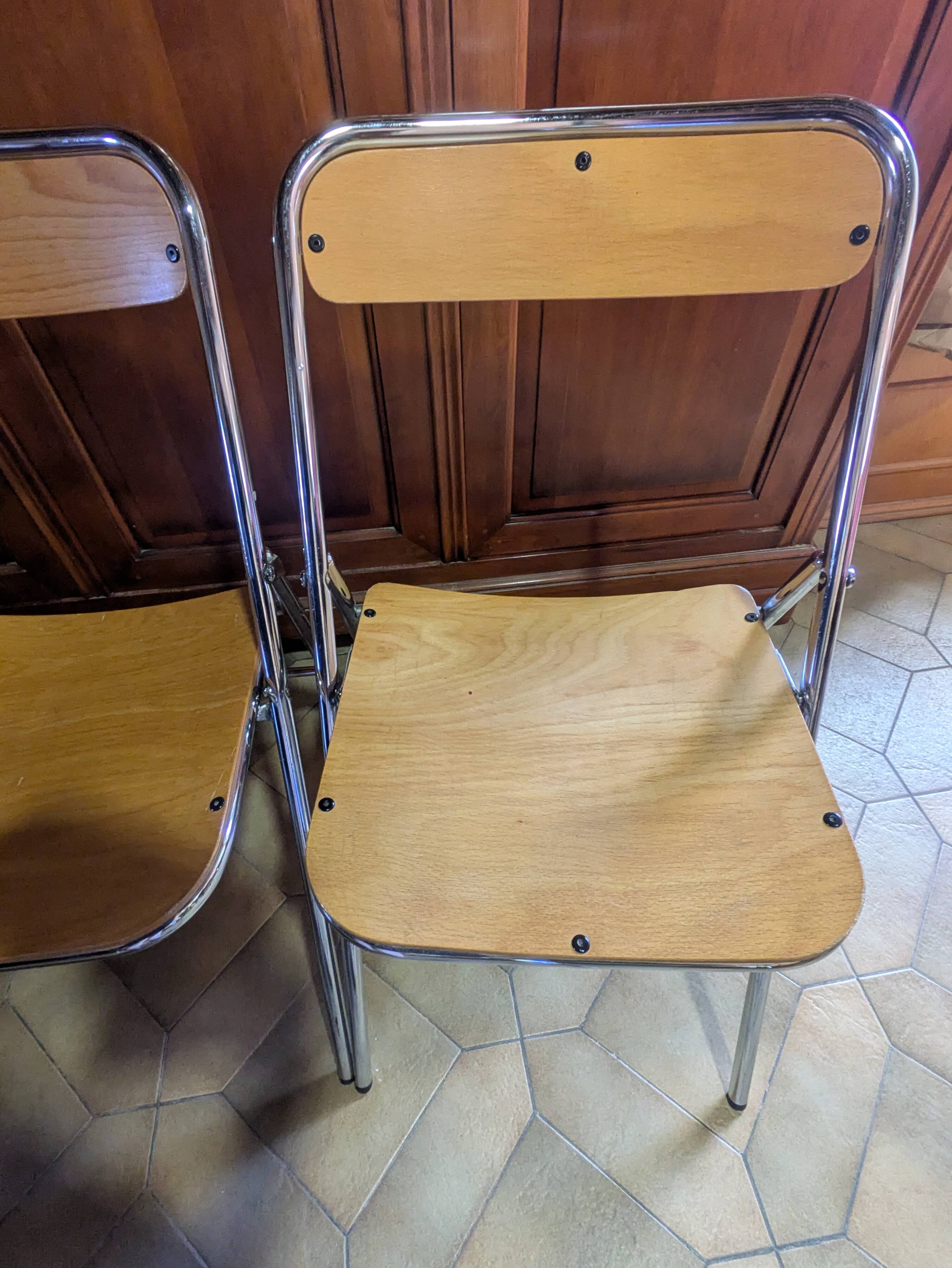 Lot de 4 chaises pliantes Souvignet