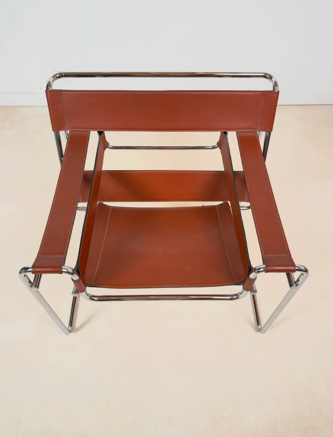 Paire de fauteuils Wassily B3 par Marcel Breuer