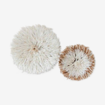 Set of 2 juju hats white and beige