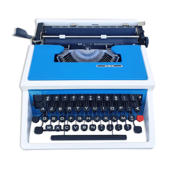 Blue functional BMB typewriter