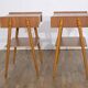 Scandinavian teak bedside tables by Carlstrom 1960